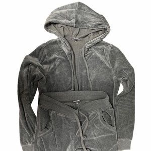 Velour tracksuit two peice